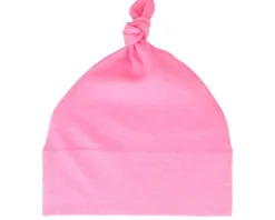 Kids Red Baby One-knot Beanie - Babybugz