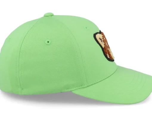 Kids Red Panda Chenille Patch Apple Green Flexfit - Kiddo Cap