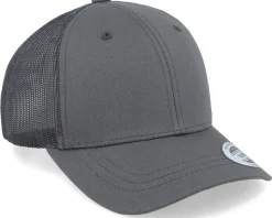 Kids Retro Dark Grey Trucker - Yupoong