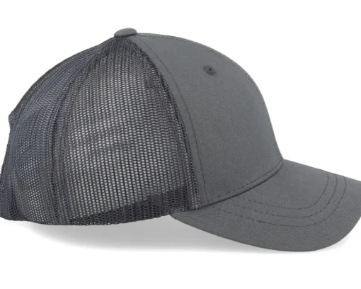 Kids Retro Dark Grey Trucker - Yupoong