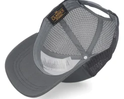 Kids Retro Dark Grey Trucker - Yupoong