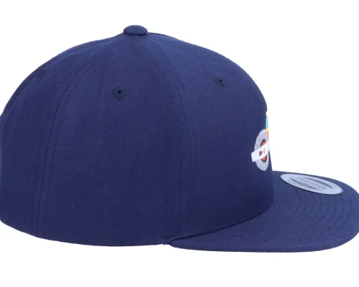 Kids Road Roller Navy Snapback - Kiddo Cap