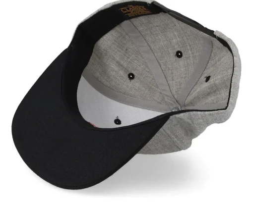 Kids Rocket Roll Grey/Black Snapback - Kiddo Cap