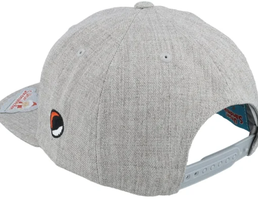 Kids Sandmännchen & Cat Patch Heather Grey Snapback - Unser Sandmännchen
