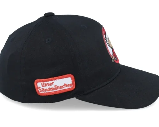 Kids Sandmännchen Round Patch Black Flexfit - Unser Sandmännchen