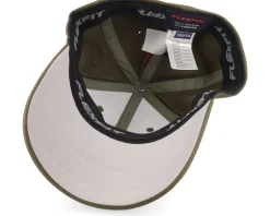 Kids Savage Bear Chenille Olive Flexfit - Kiddo Cap