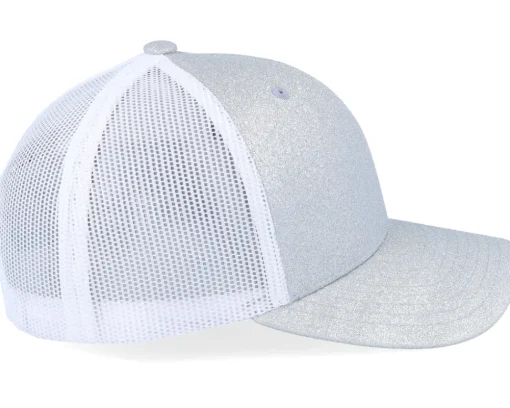 Kids Silver Glitter/White Trucker - Equip