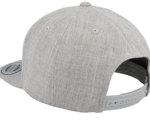 Kids Sister Old English 3d Heather Grey Snapback - Kiddo Cap
