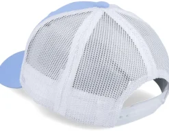 Kids Skater Cat Patch Light Blue/White Trucker - Kiddo Cap