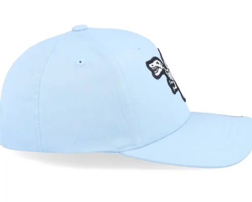 Kids Spinosaurus Skeleton Patch Carolina Blue Adjustable - Kiddo Cap
