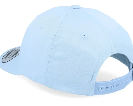 Kids Stegosaurus Skeleton Patch Carolina Blue Adjustable - Kiddo Cap