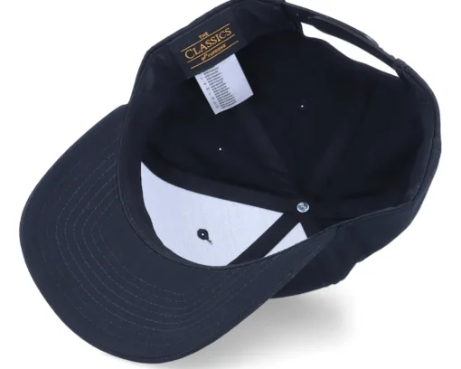 Kids Summer Palm Logo Black Adjustable - Kiddo Cap