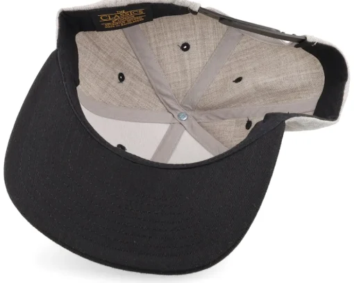 Kids Sunset Paw Heather Grey Snapback - Kiddo Cap