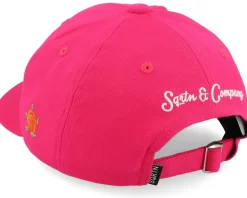 Kids The Great Norrland Hooked Cap Dark Pink Adjustable - SQRTN