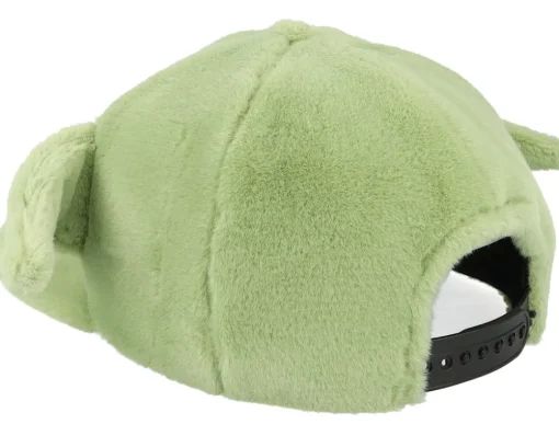 Kids The Mandalorian Grogu Plush Green Snapback - Difuzed