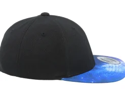 Kids Tiny Astronaut Black/Space Snapback - Kiddo Cap