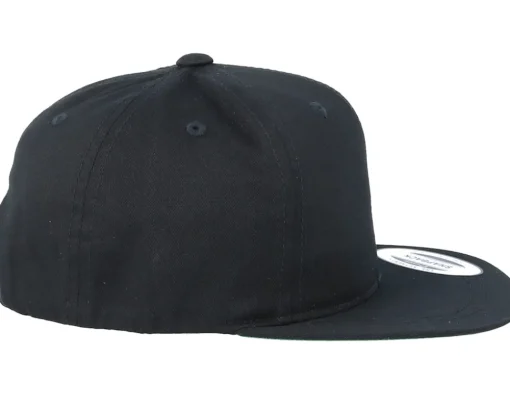 Kids Toddler Black Snapback - Yupoong
