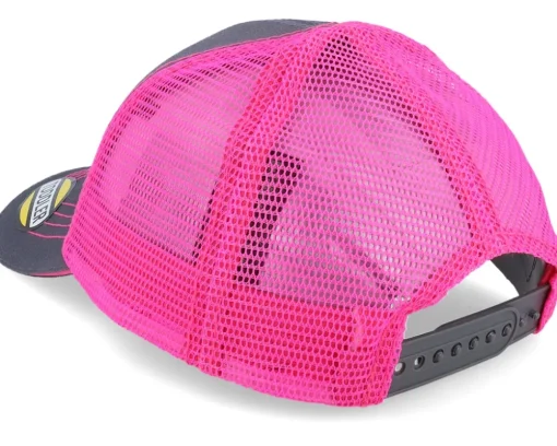 Kids Toddler Neon Charcoal/Pink Trucker - John Deere