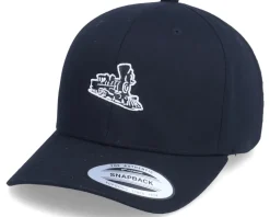 Kids Train Locomotive Black Adjustable - Kiddo Cap