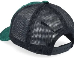 Kids T-rex Dino Patch Velvet Green/Black Trucker - Calza Pennello