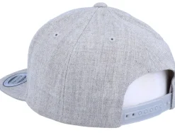 Kids Unicorn Flower Heather Grey Snapback - Unicorns