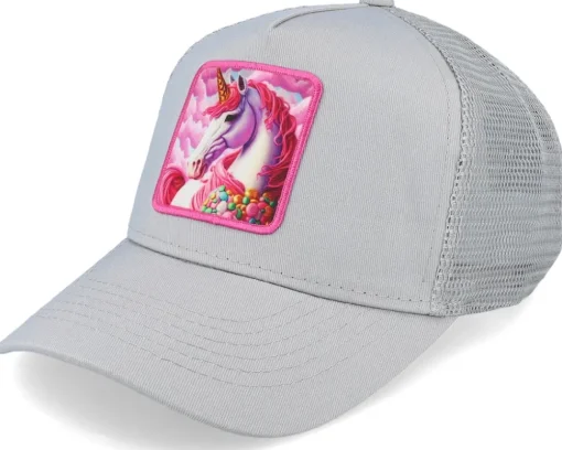Kids Unicorn Navy/White Trucker - Unicorns