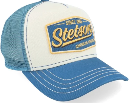 Kids Vintage Blue/Off White Trucker - Stetson