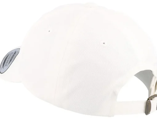 Kids White Dad Cap - Yupoong