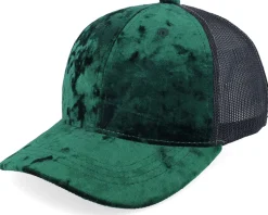 Kids White/White Velvet Trucker - Equip