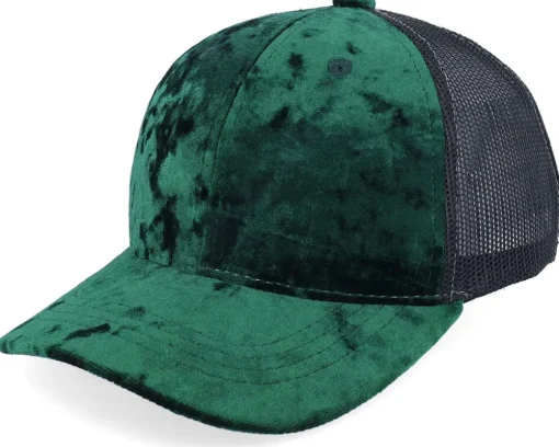 Kids White/White Velvet Trucker - Equip