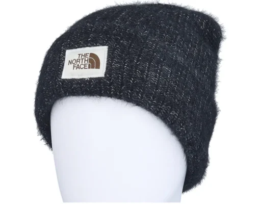 Kids Womens Salty Bae Beanie Tnf Black Cuff - The North Face