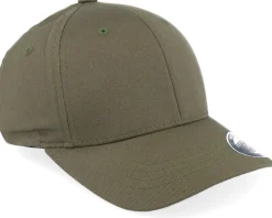 Kids Wooly Combed Olive Flexfit - Flexfit