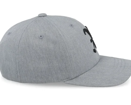 Kids X Letter 3d Heather Grey Adjustable - Kiddo Cap