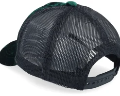 Kids Yellow Tractor Velvet Green/Black Trucker - Calza Pennello