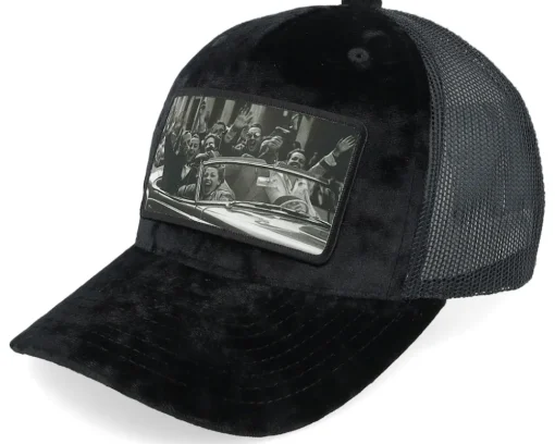 Kids Youth Cabriolet Party Velvet Green/Black - Iconic