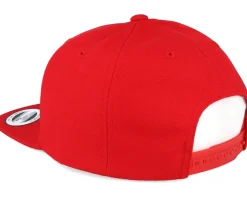 Kids Youth Red Snapback - Yupoong