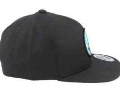 Kids Zebra Black Snapback - Kiddo Cap