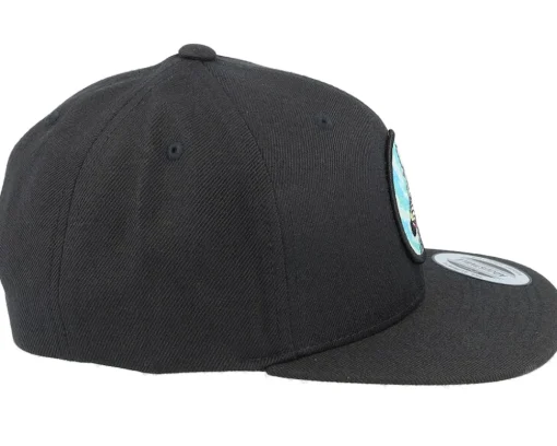 Kids Zebra Black Snapback - Kiddo Cap