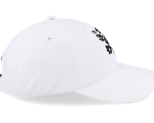 Kim Baseball White/Black Dad Cap - Upfront