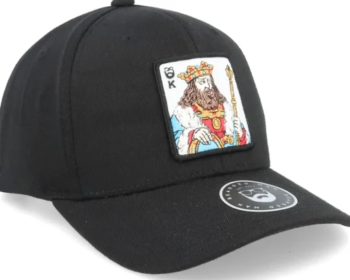 King Of Beards 110 Black Adjustable - Bearded Man