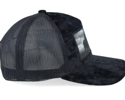 King Of Lion Big Patch Velvet Black Trucker - Calza Pennello