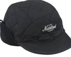 Kiruna Quilted Cap Black Earflap - SQRTN