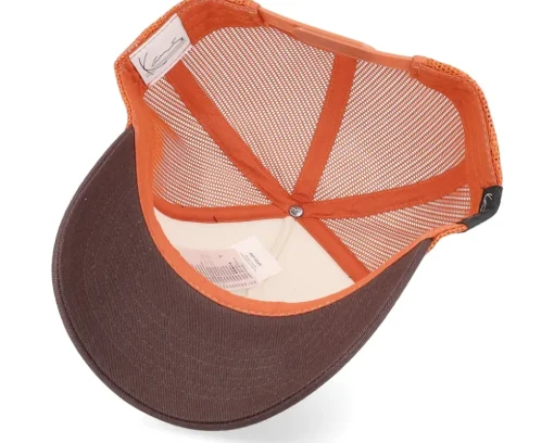 Kk Serif Patched Brown Trucker - Karl Kani