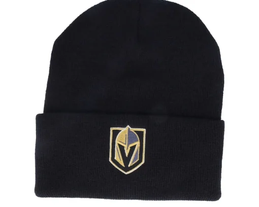Knit NHL Black Cuff - American Needle