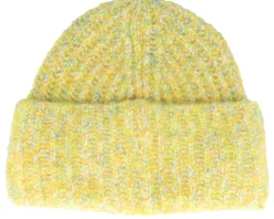 Knit With Turn-up Soft Bronze/Aqua Beanie - Seeberger