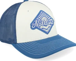 Kusten Low Hooked Trucker Keps Ivory White Trucker - SQRTN