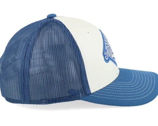 Kusten Low Hooked Trucker Keps Ivory White Trucker - SQRTN