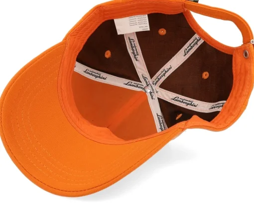 Lamborghini Travel Cap Orange A-Frame Adjustable - Lamborghini