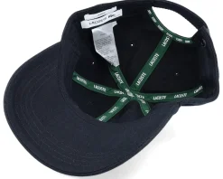 Large Logo Black Dad Cap - Lacoste