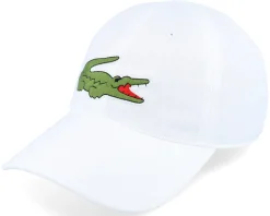 Large Logo White Dad Cap - Lacoste